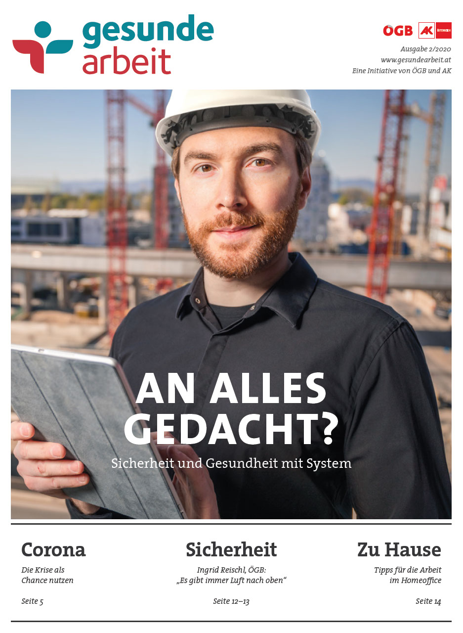 Magazin Gesunde Arbeit Stamm-Ausgabe 2/2020